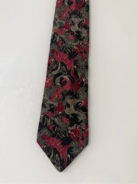 Christian Dior Monsieur Men’s 100% Silk Tie Vintage
